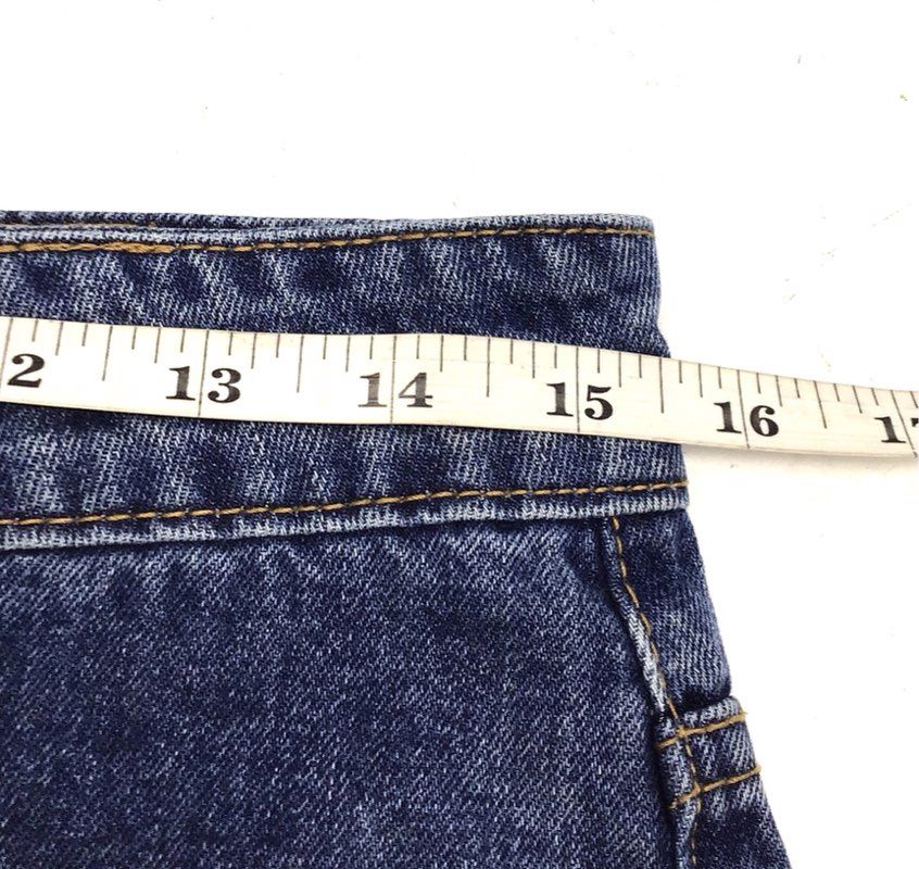 Rip Curl Women's Dark Wash Denim Cuffed Distressed Shorts Sz 25
