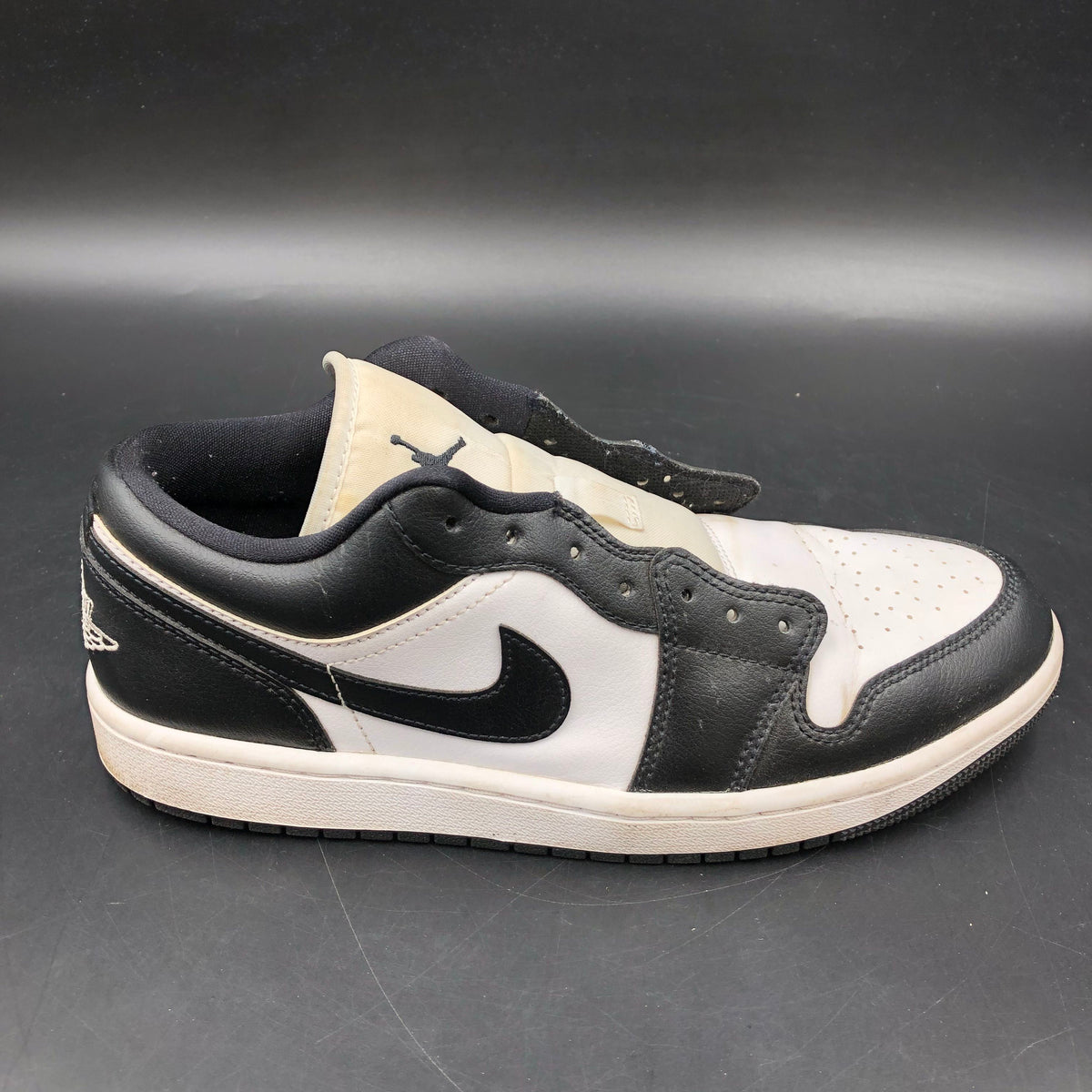 Nike Air Jordan 1 Low Retro Panda White Black DC0774-101 Women's Shoes Size 9