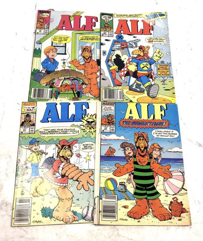 Comic Book Lot Marvel ALF Spider-Man X-Men 1980s to Modern 26 Comics