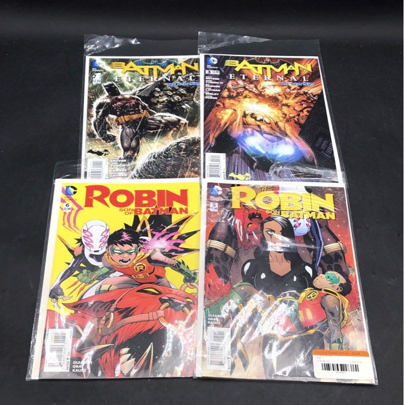 Batman Eternal & Robin 20 Comic Book Lot Marvel DC 2014-2016 New 52