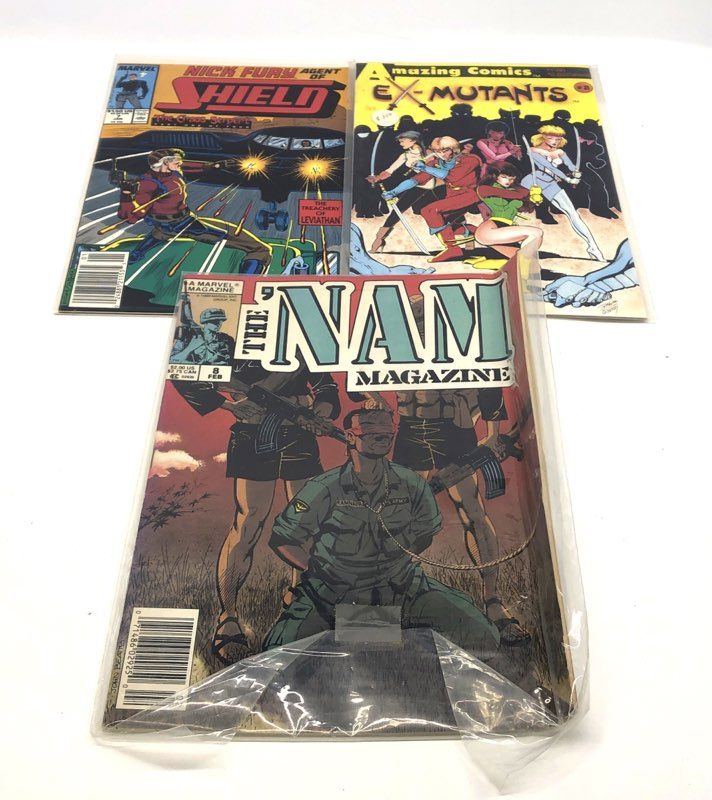 Comic Book Lot Marvel DC Indie 1980s Bronze & Copper Age Approx 25 Comics