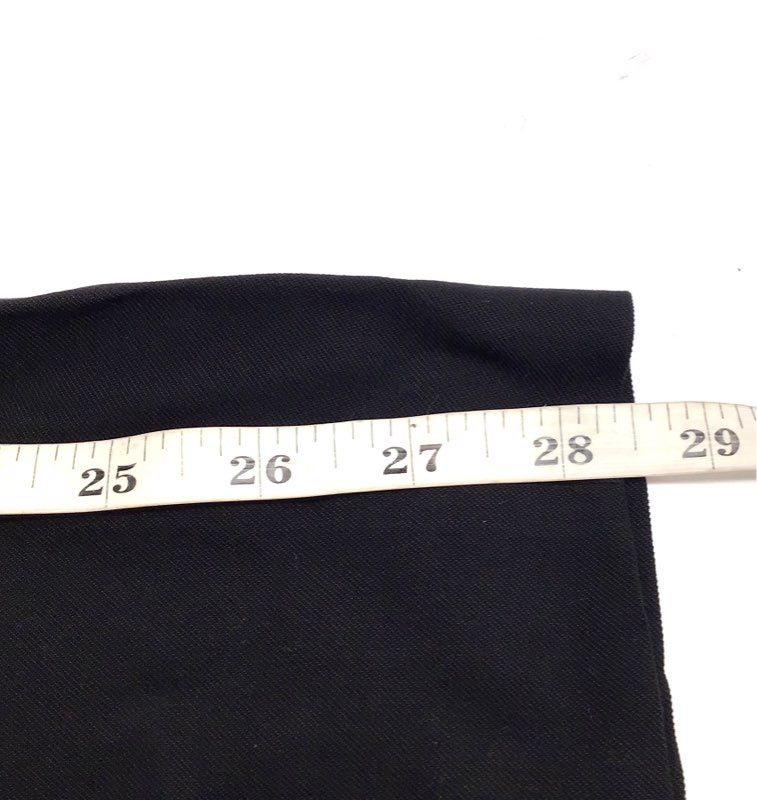 Calvin Klein Women's Black Pleated Straight Leg Rayon Blend Dress Pants Size 12
