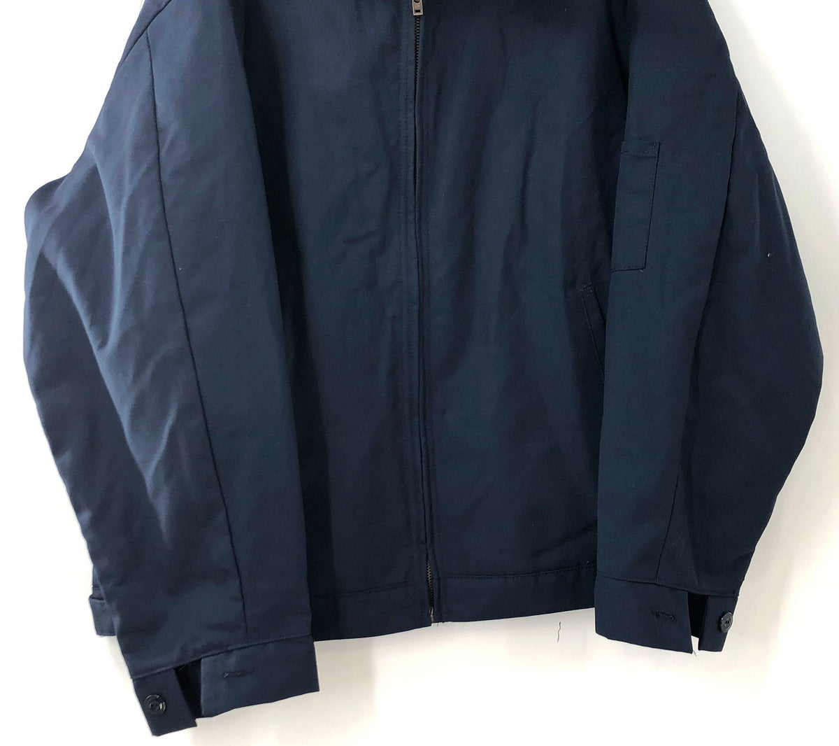 Red Kap Men's Navy JT22 Quilted Lined Panel Work Jacket Eisenhower Sz XL