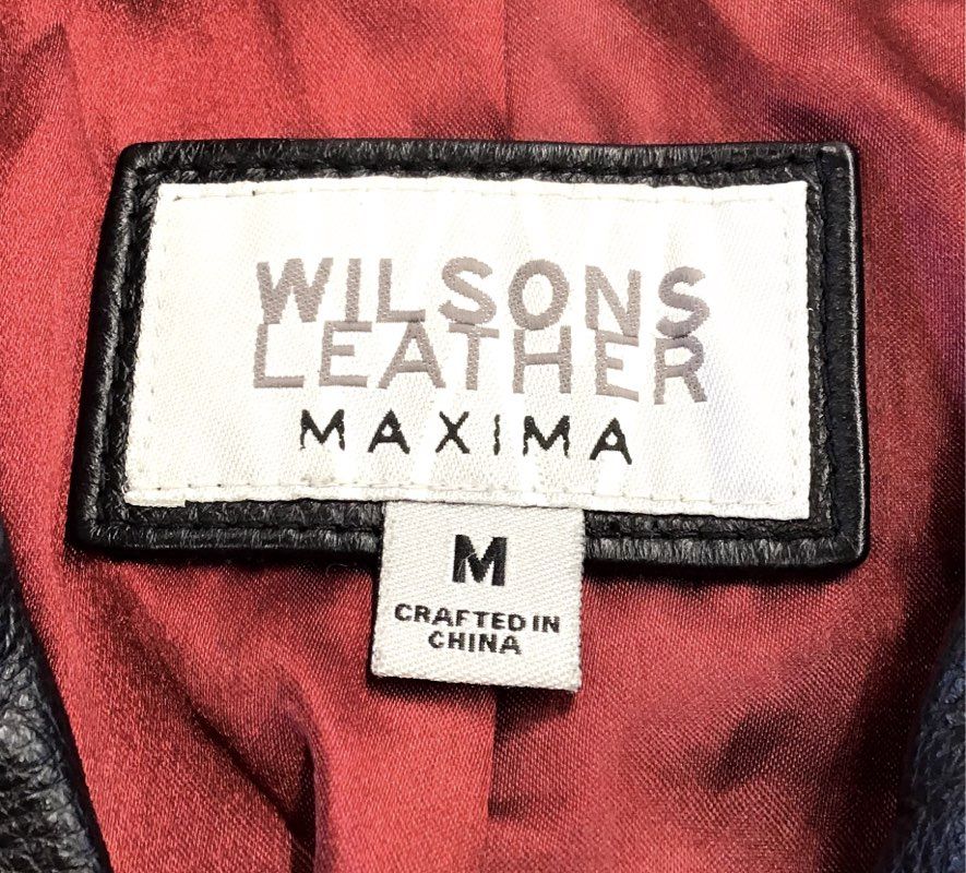 Wilsons Leather Maxima Women&#39;s Black Jacket - Size M