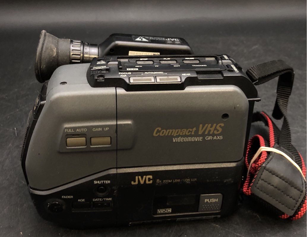 Panasonic, JVC GR-AX5 Compact VHS Videomovie Camera Lot