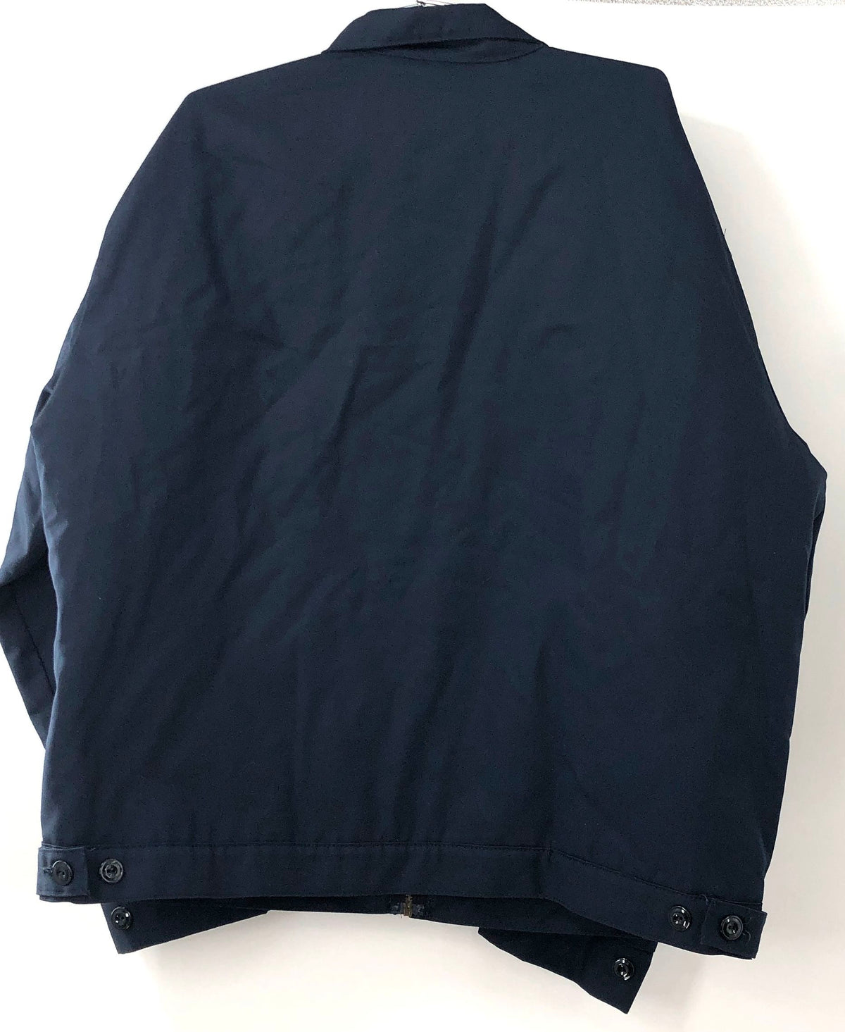 Red Kap Men's Navy JT22 Quilted Lined Panel Work Jacket Eisenhower Sz XL