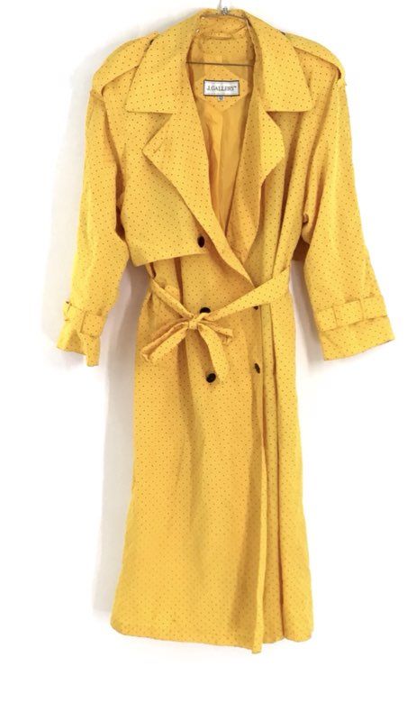 J. Gallery Trench Coat - Size 15/16