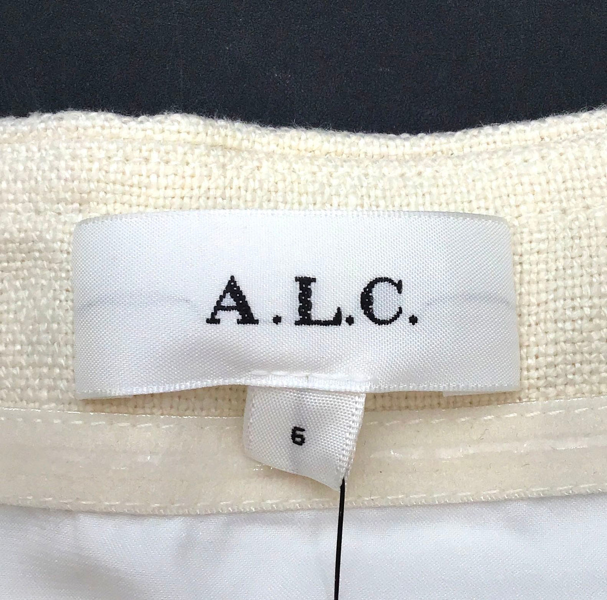 NWT A.L.C. Women's White Strapless Mini Dress - Size 6