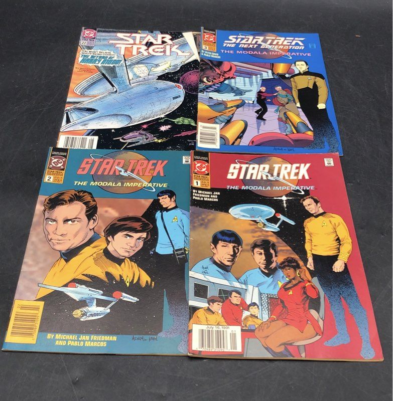 Star Trek DC Comics Lot 1990s Sci-Fi Original Series Next Generation