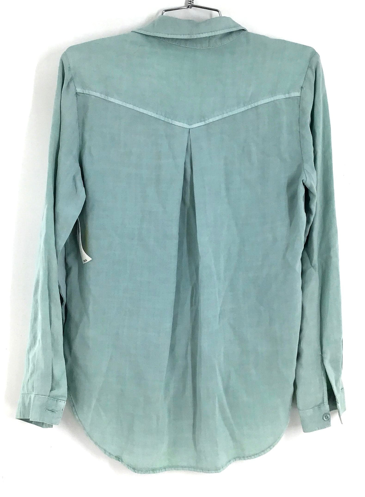 NWT Cloth &amp; Stone Women&#39;s Blue Button-Up Shirt - Size Small