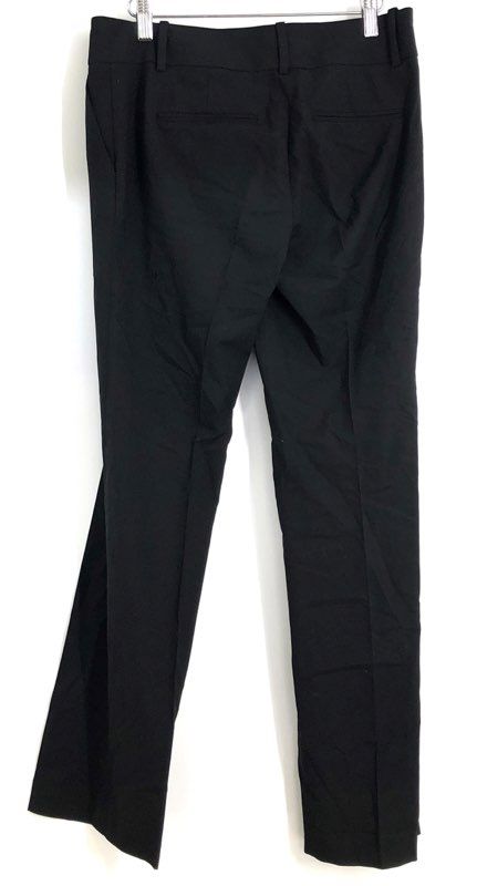 Ann Taylor Women's Black Straight Leg Stretch Career Office Dress Pants Sz 2