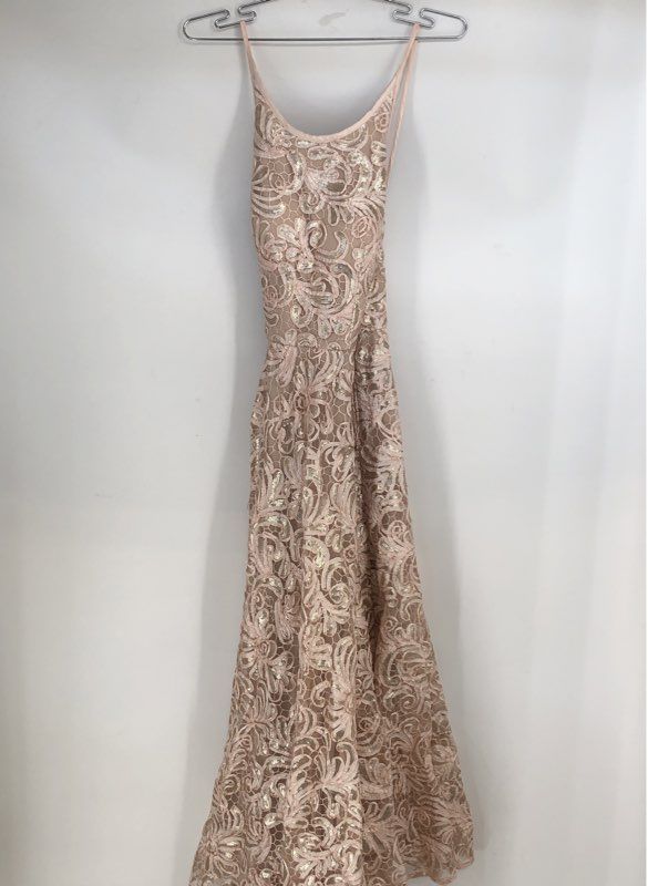 NWT Betsy & Adam Women's Blush Maxi Dress - Size 6