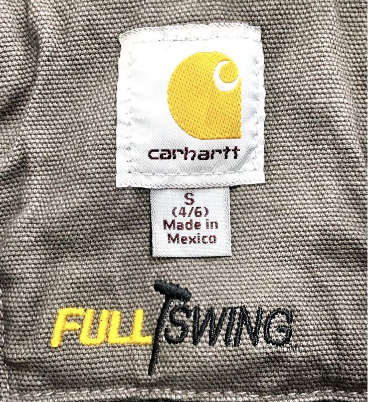Y2K 2000s Carhartt Boys Gray Work Jacket - Size S(4/6)
