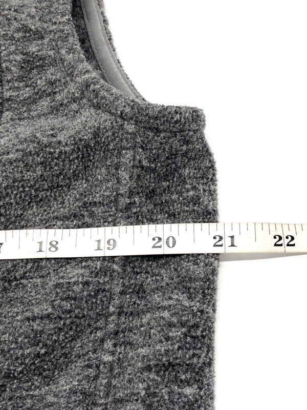 Patagonia Men's Gray Better Sweater Synchilla Full Zip Fleece Vest Size S