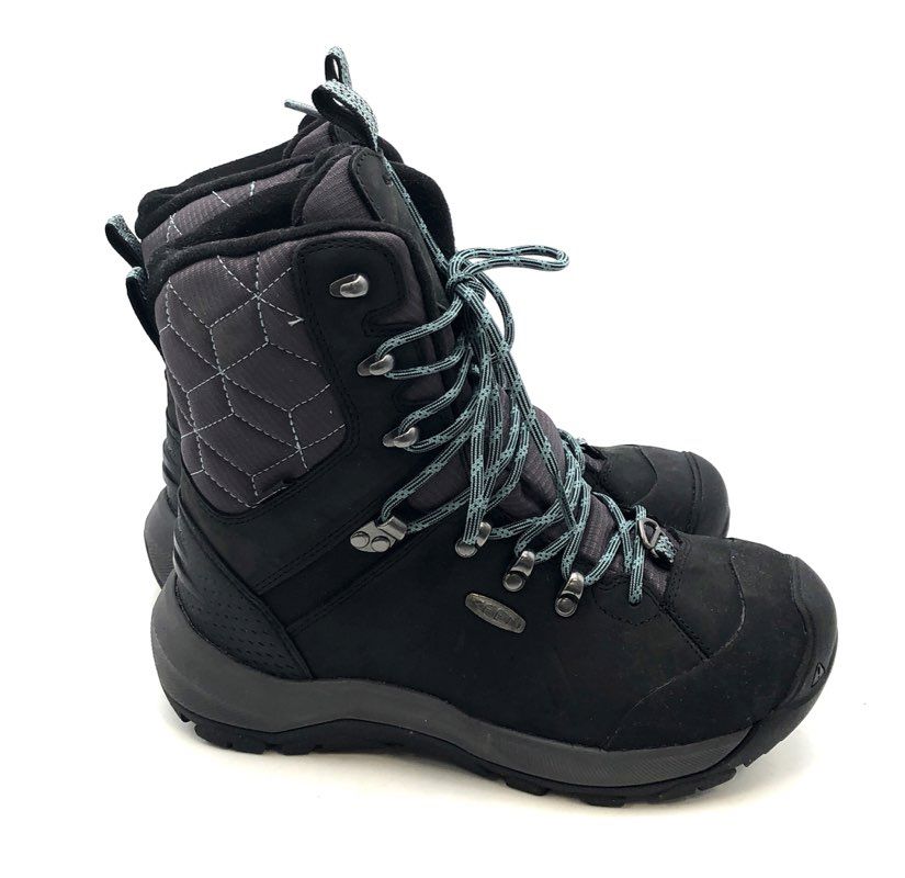 Keen Revel IV High Polar Winter Boots Black Women's Size 7.5 W