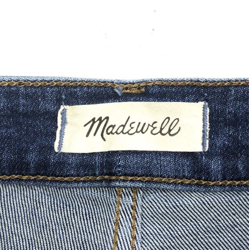 Madewell Women's Blue Curvy High-Rise Skinny Denim Jeans Sz 25