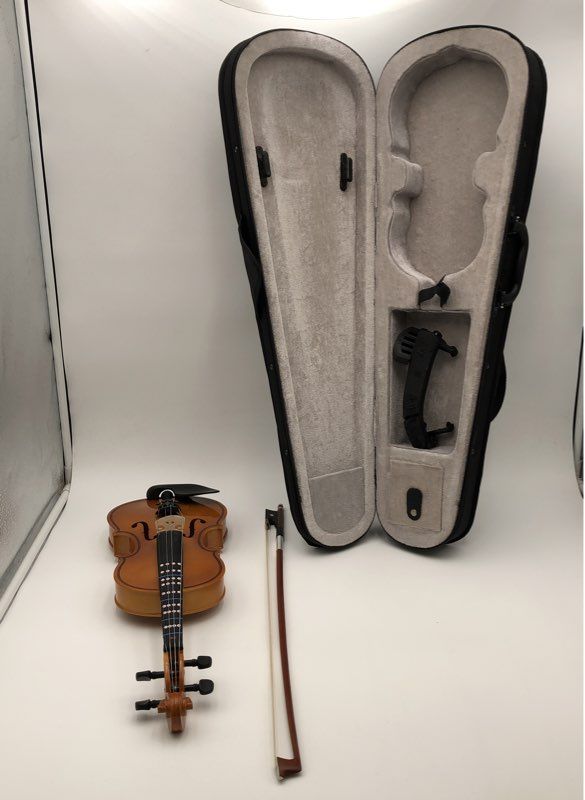 Student Violin 1/4 Size Outfit with Bow & Case Fingerboard Guides