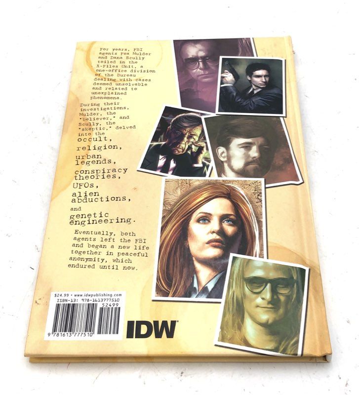 The X-Files Comic Lot 4 Books IDW Season 10 Hardcover Topps Digests #1 #3