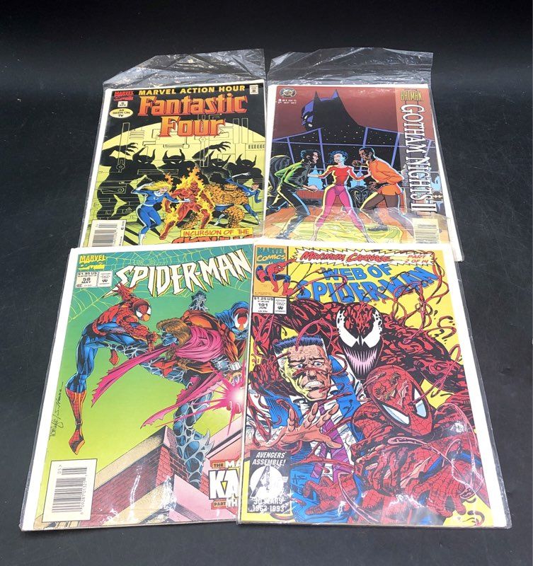 Marvel DC Comic Book Lot 1990s 2000s Spider-Man X-Men Superhero 15 Comics