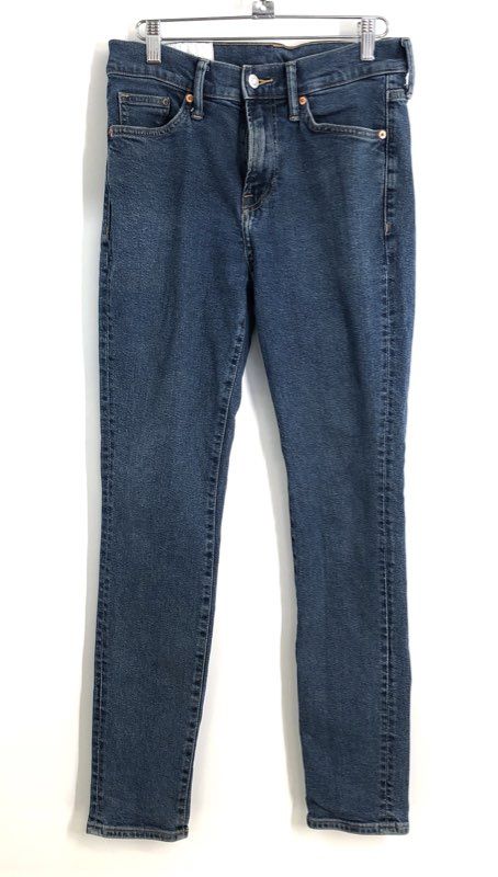 H&M Men's Blue Medium Wash Skinny Tapered Denim Jeans Sz 30x32