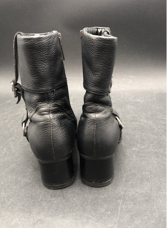 Harley-Davidson Women's Black Motorcycle Boots - Size 8