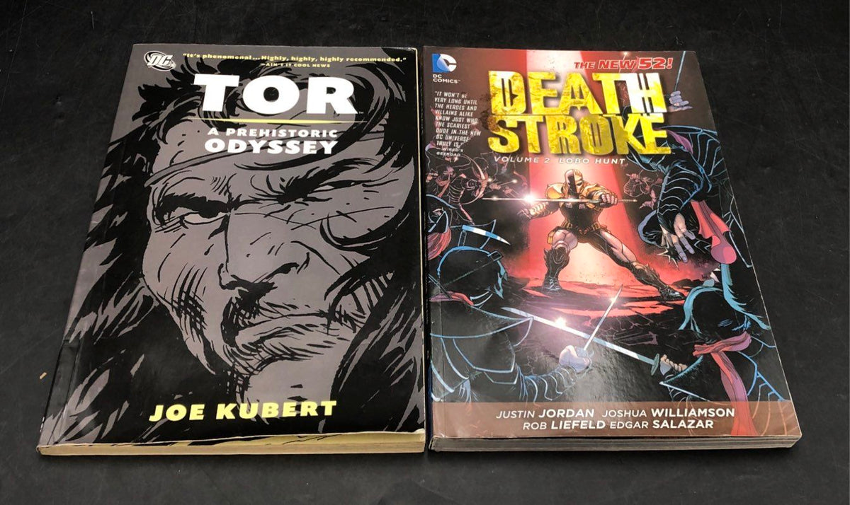 Watchmen Camelot 3000 + 7 DC Comics Graphic Novel Lot Tor Deathstroke JLU