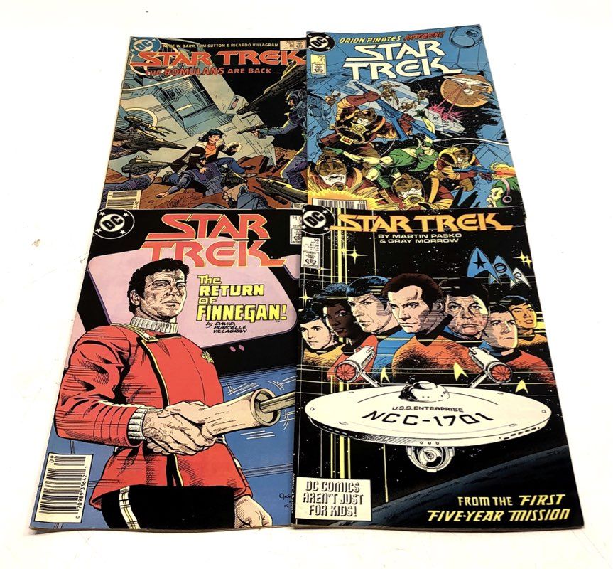 Comic Book Lot Marvel DC 1980s 1990s Star Trek Sci-Fi Superhero 21 Comics