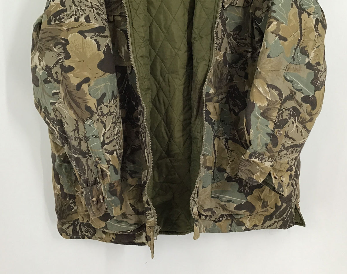 Ranger Merrill Forbes Men&#39;s Multicolor Camouflage Cotton Full-Zip Jacket - Sz XL