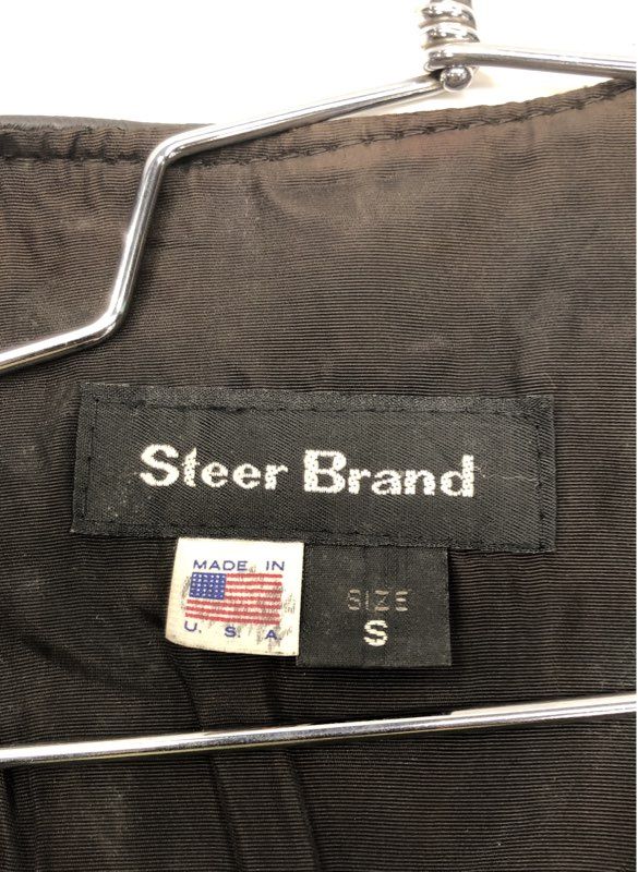 Steer Brand Women's Leather Harley-Davidson RGV Chapter HOG Vest Vintage Sz S