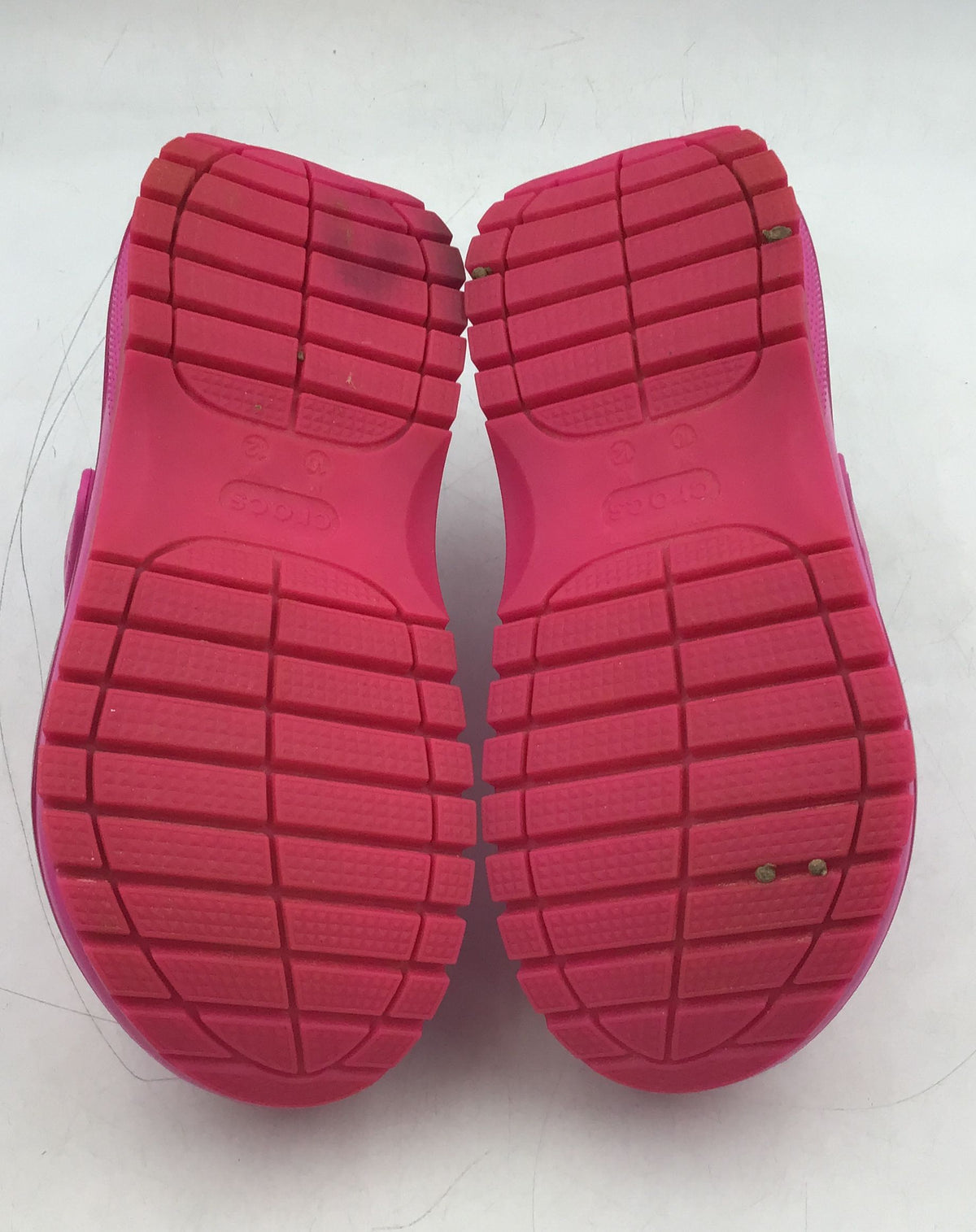 Crocs Women&#39;s Pink Clog Shoes - Size 12