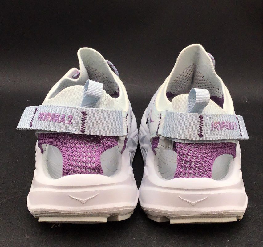 Hoka One One Women's Hopara 2 Purple White Athletic Shoes - Size 6.5
