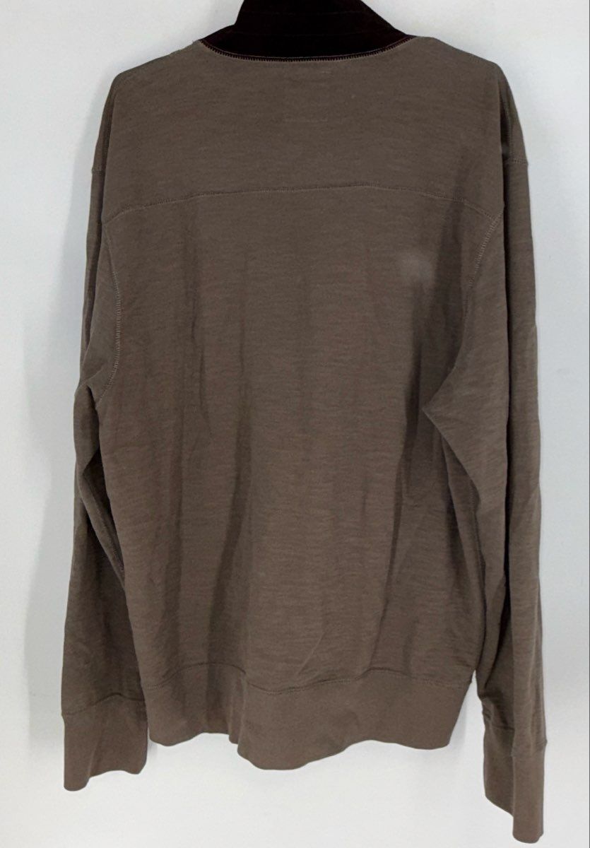 Billy Reid Men's Lot of 2 Full Zip Sweater Jacket Gray Brown Cotton XXL