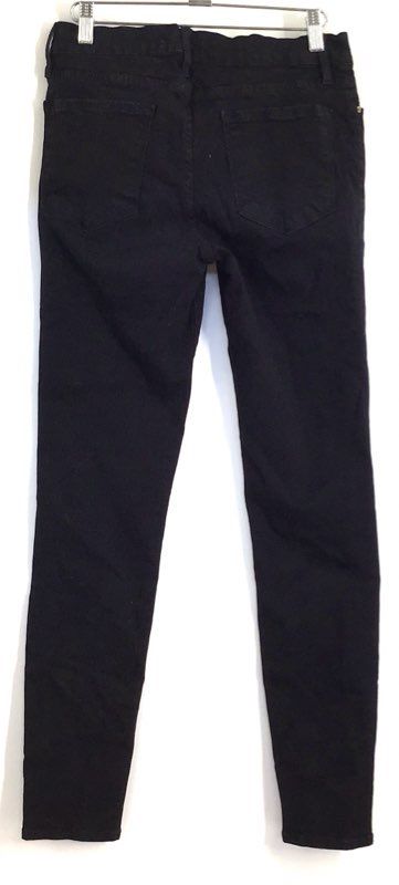 Frame Women's Le Skinny de Jeanne Black Skinny Denim Jeans Sz 29