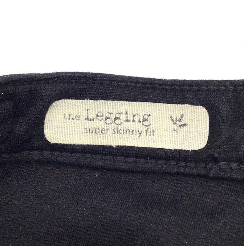 AG Adriano Goldschmied Women's Black The Legging Super Skinny Jeans Size 28R
