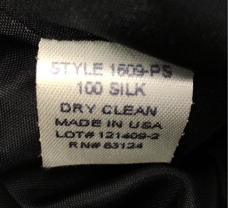 Renfrew Collection Women's Black Silk Tapered Leg Pants Made in USA NWT Sz 8