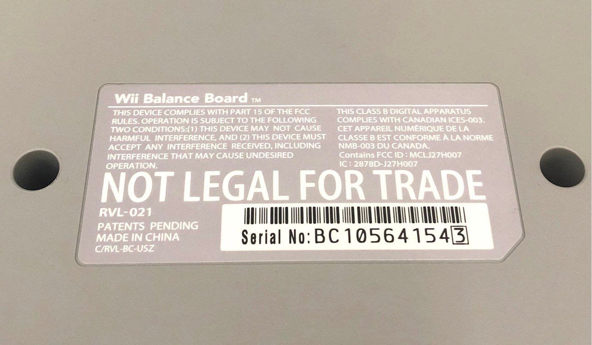 Nintendo Wii 2000s Balance Board RVL-021 Controller Accessory Lot of 2