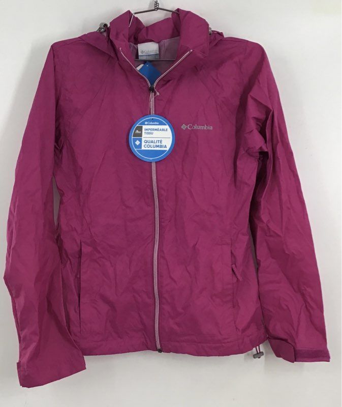 NWT Columbia Women&#39;s Pink Switchback 3 Windbreaker Jacket - Size Small