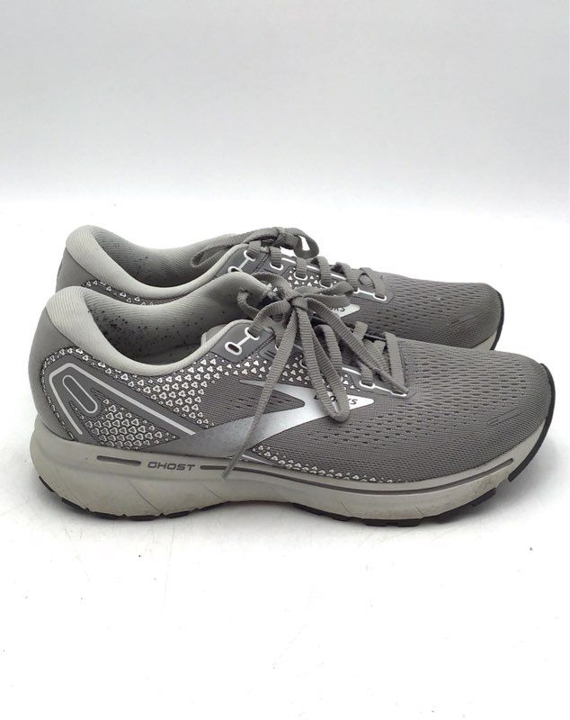 Brooks Women&#39;s Ghost 14 1203561D089 Gray Lace Up Athletic Shoes - Size 9D