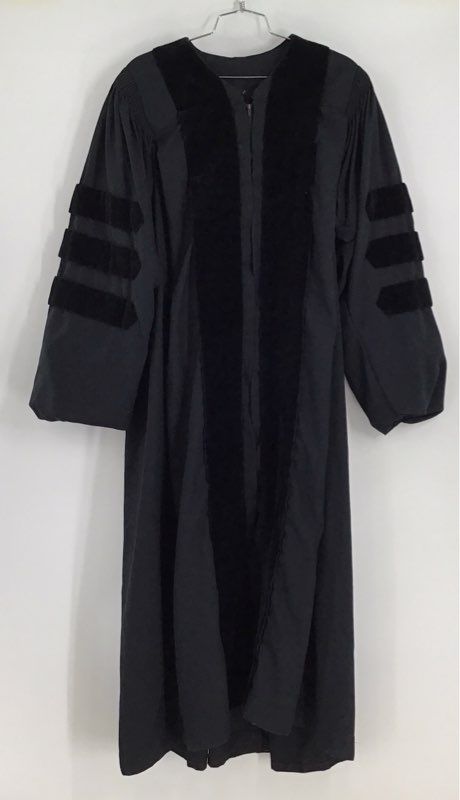 Collegiate Cap &amp; Gown Co Women&#39;s Black Graduation Gown - Size 55