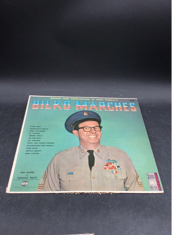 John Philip Sousa, PHIL SILVERS Vinyl Record Lot