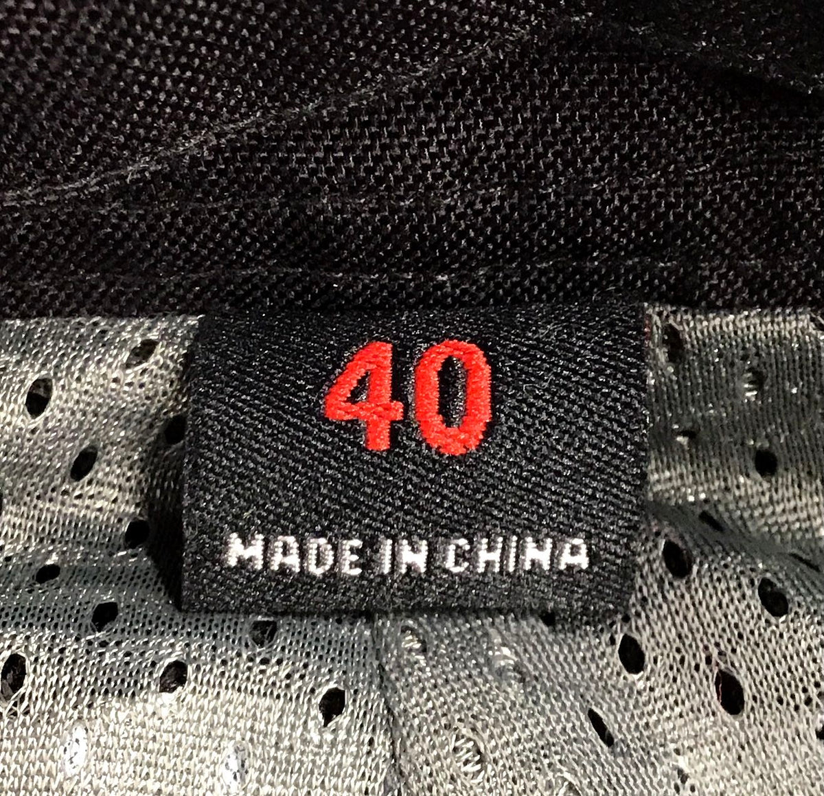 Olympia Men's Black Protective Gear Motorcycle Pant - Size 40