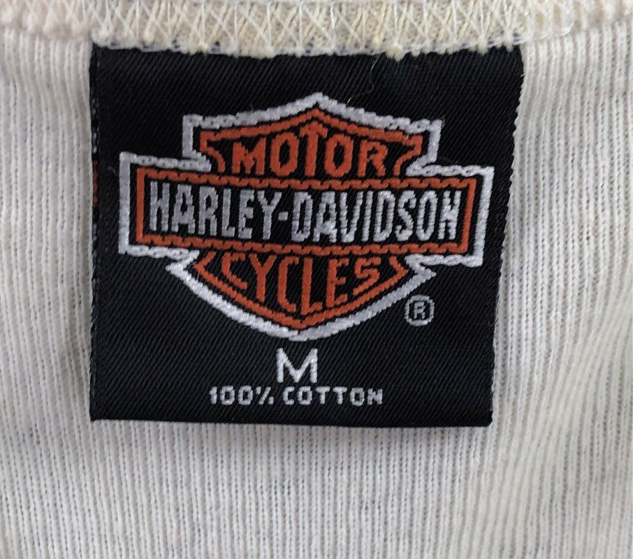 Vintage 1998 Harley-Davidson Stars Stripes Americana Greenville SC T-Shirt Sz M