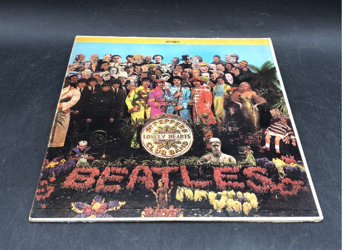 The Beatles Sgt. Pepper's Lonely Hearts Club Vinyl Record Lot