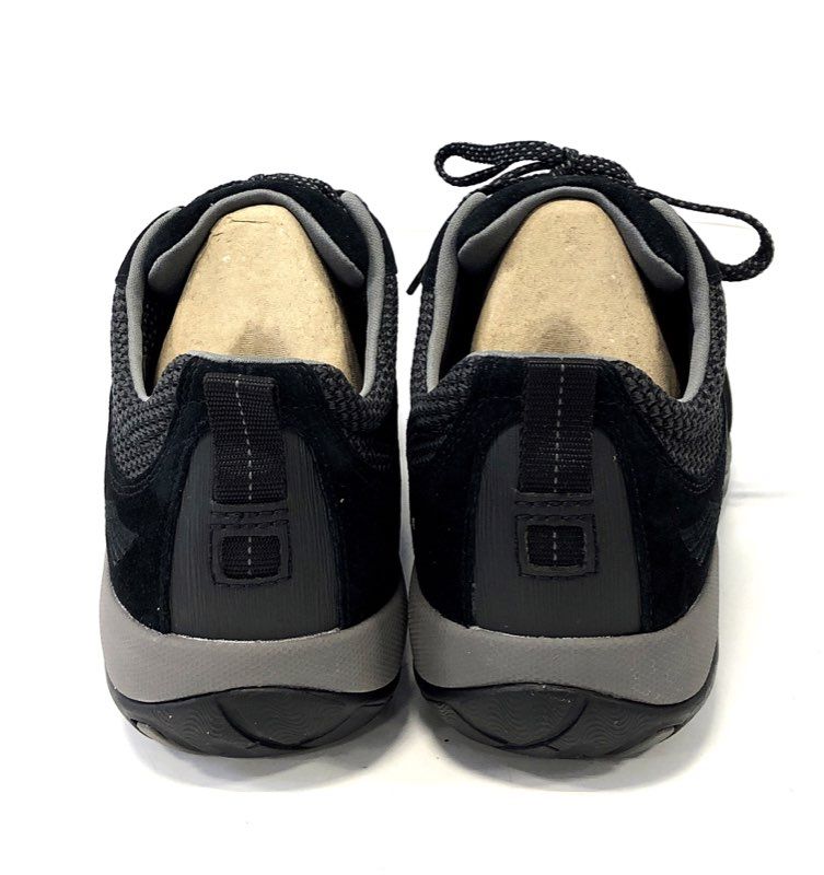 Dansko Pace Waterproof Black Suede Walking Shoes Sneakers Women's Size 38