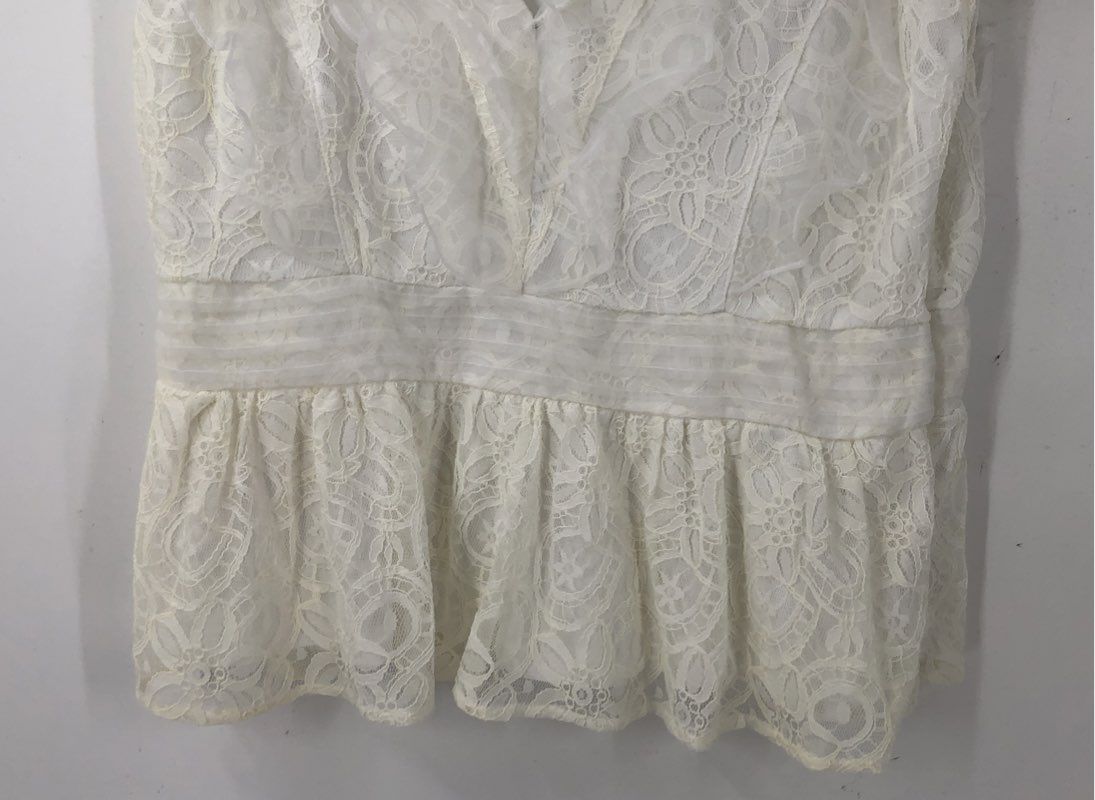 NWT Express Women's White Blouse - Size XL