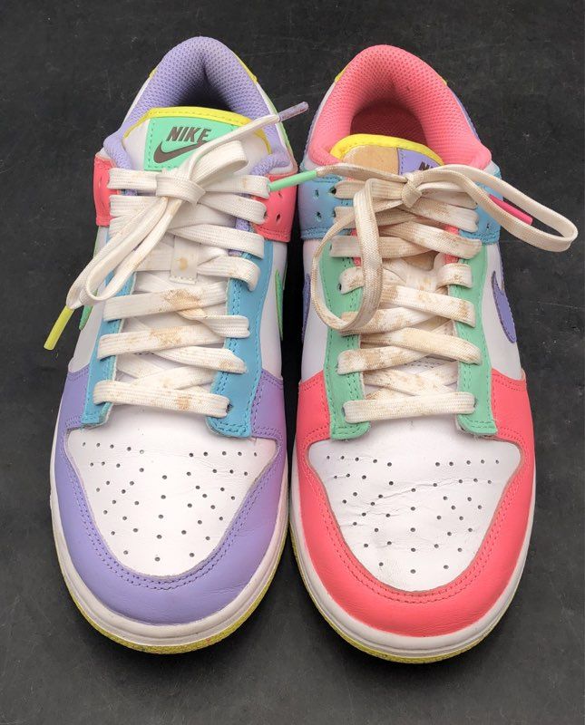 Nike Dunk Low Candy Multi-Color White Women's Sneakers DD1872-100 Size 8