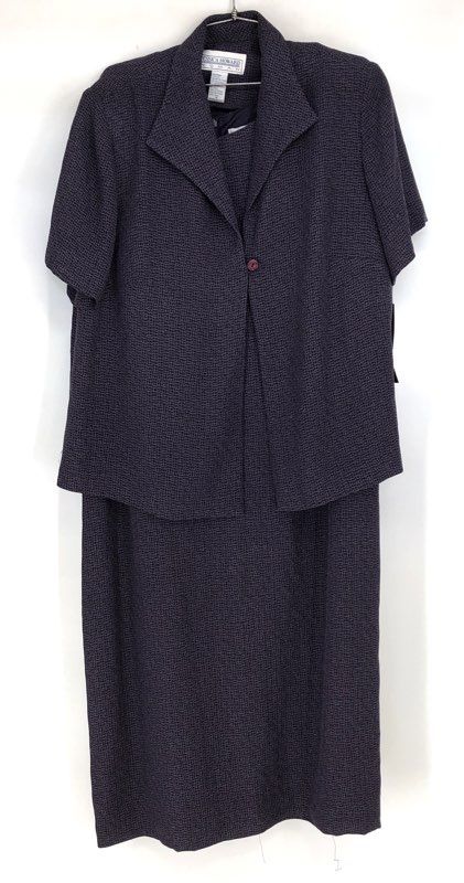 NWT Jessica Howard Women's Purple Maxi Dress & Jacket 2-Piece Set - Size 18W