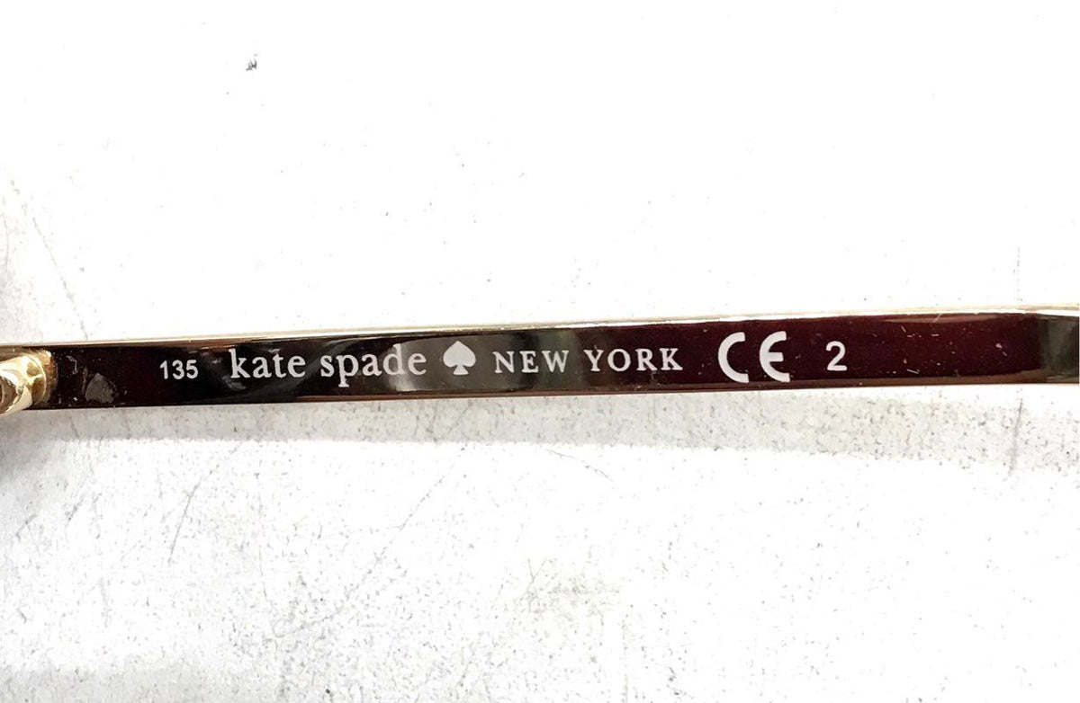 Kate Spade New York Women's Black Cat Eye Sunglasses