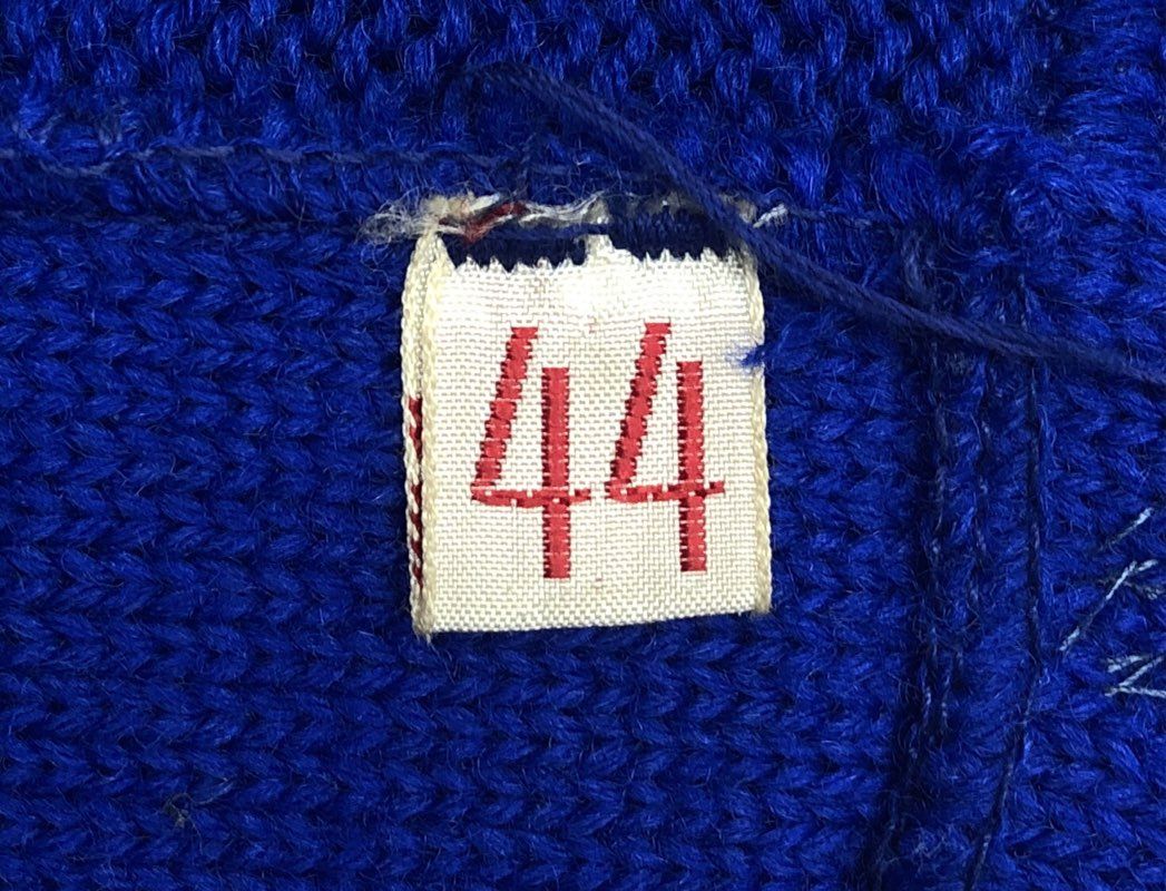Vintage 60s Harry Finkelstein Co Jacksonville Letterman Cardigan Jacket Sz 44