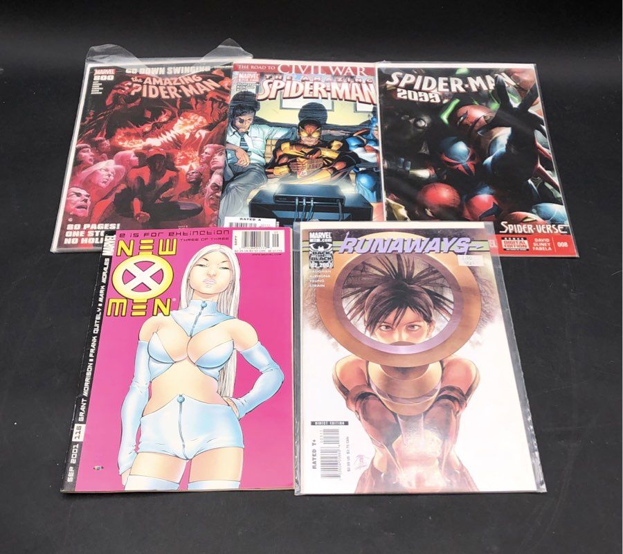 Comic Book Lot Marvel Bronze Copper Modern Age Superhero 26 Comics